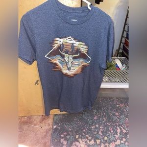 Dark blue shirt